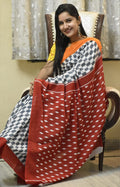 Ganga Jamuna border cotton mulmul saree