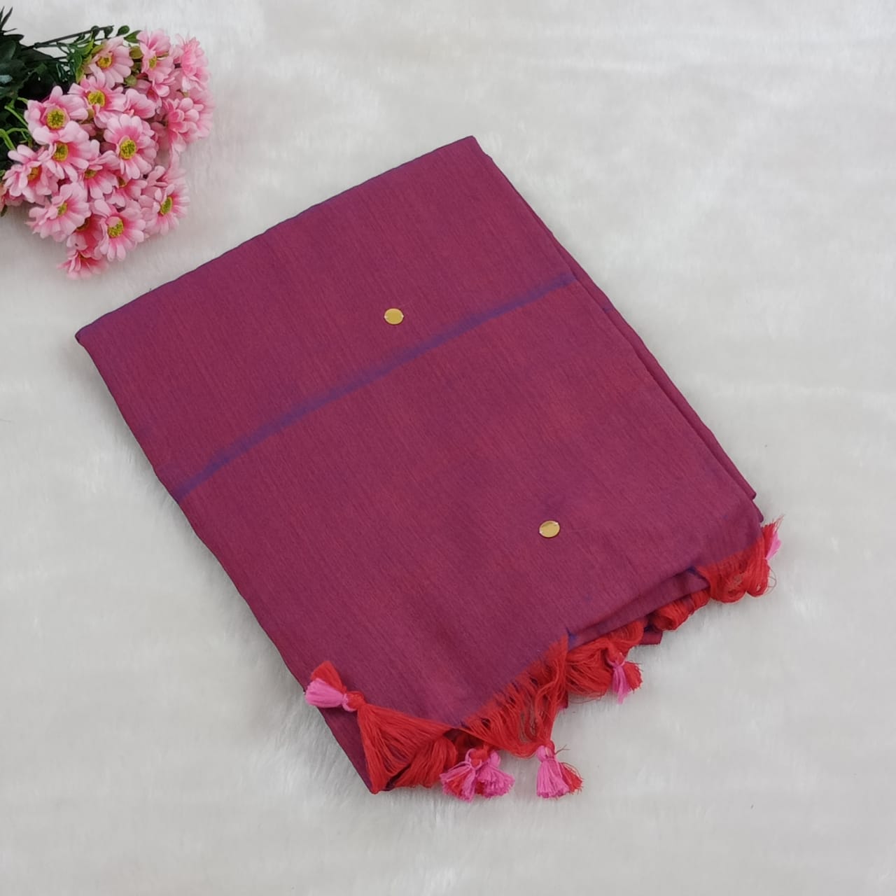 Khadi Cotton Sitara Saree