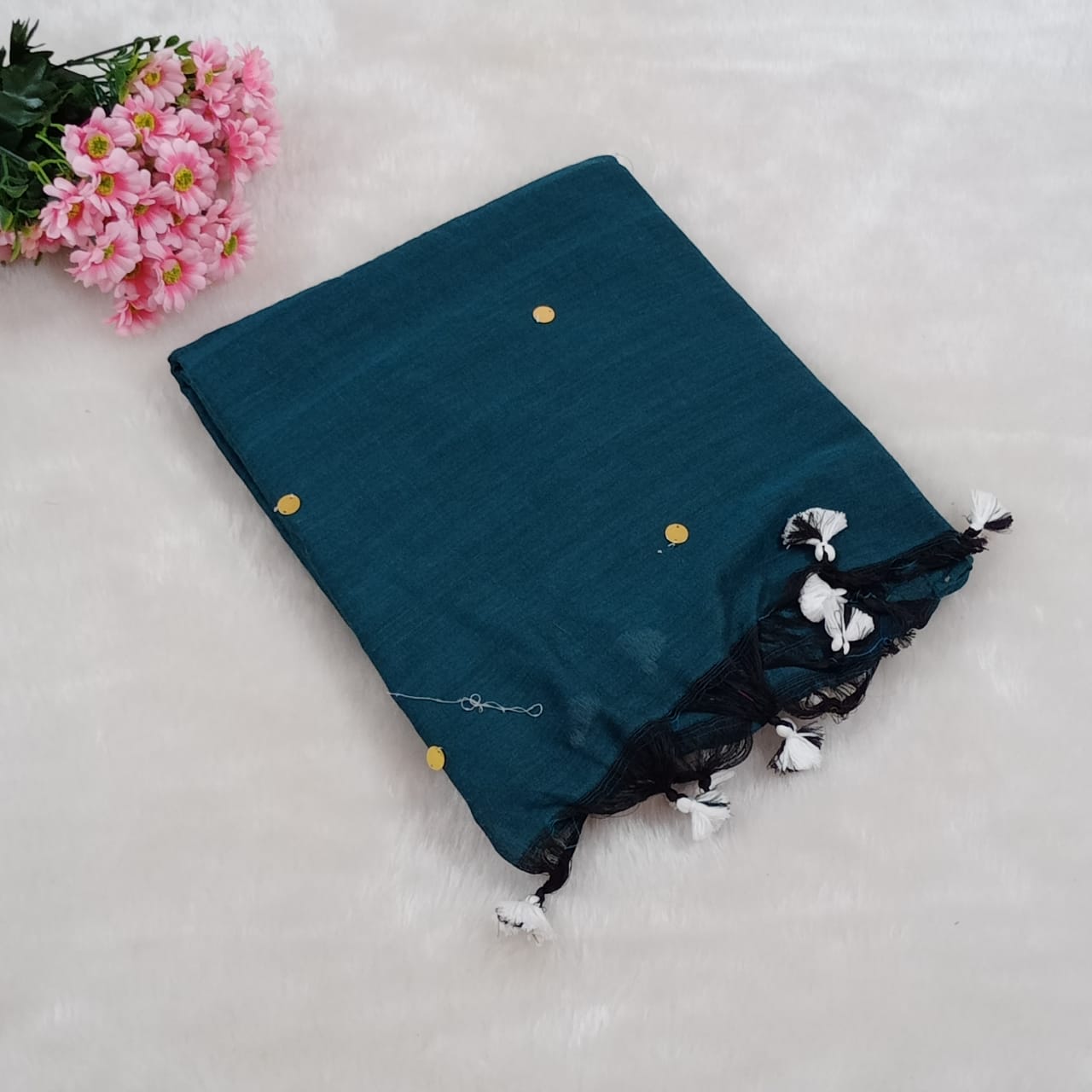 Khadi Cotton Sitara Saree