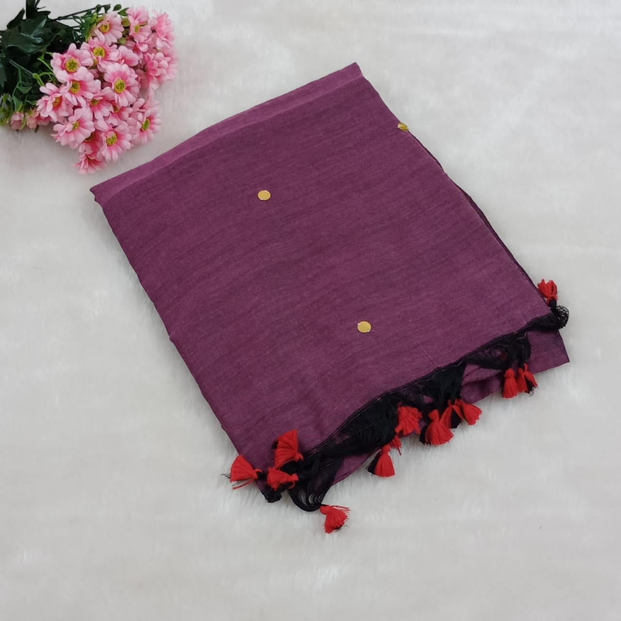 Khadi Cotton Sitara Saree